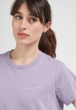Lee Small Logo Tee - T-Shirt Imprimé - Jazzy Purple -Lee Boutique 6df657b5e0d845d6b0310503e916ccc7
