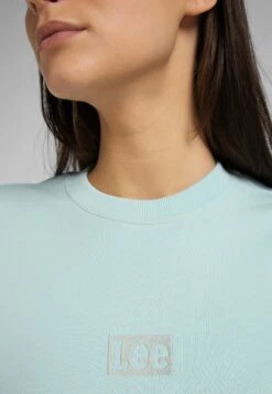 Lee Shrunken - Sweatshirt - Sea Green -Lee Boutique 70cf2a5991b9495faae637ee75173585