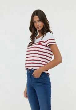 Lee Cooper Ancia Mc - T-Shirt Imprimé - Berry -Lee Boutique 71a90f614d2146a2b90b5d35fcb018bc
