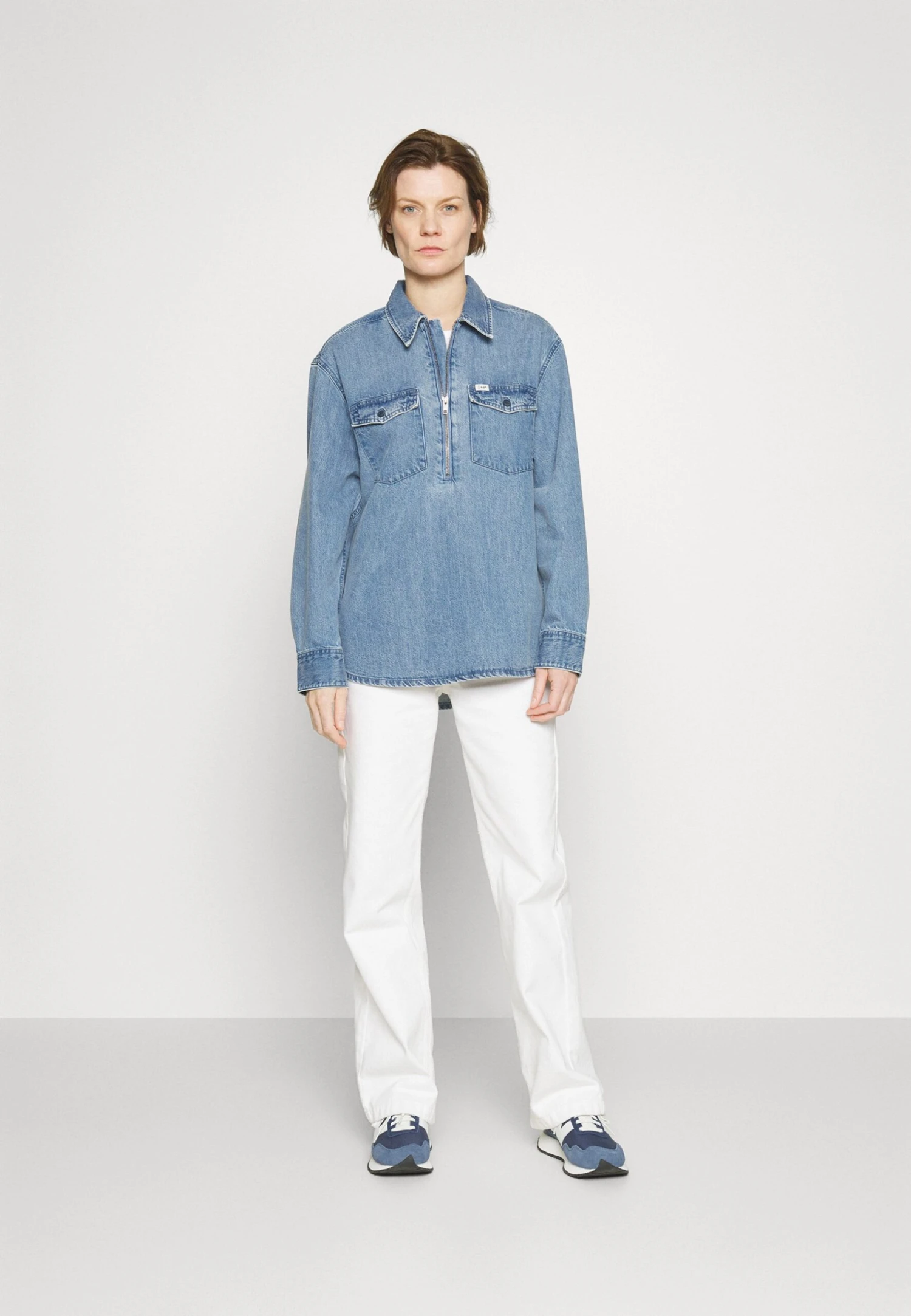 Lee Zip Popover - Chemisier - Universal Blues 7 Lee Zip Popover - Chemisier - Universal Blues – Image 5