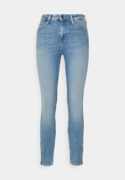 Lee Scarlett High Zip - Jeans Skinny - Blue Denim