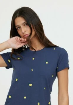 Lee Cooper Afita Mc - T-Shirt Imprimé - Navy -Lee Boutique 74a79c29a4db44f2b43c69a47f55a1f0