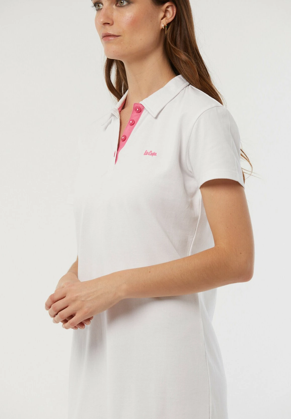 Lee Cooper Lolita - Robe Chemise - Blanc 6 Lee Cooper Lolita - Robe Chemise - Blanc – Image 4