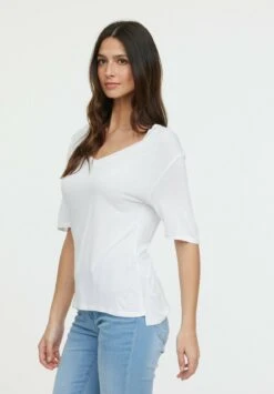 Lee Cooper Adouna M - T-Shirt Basique - Optic White -Lee Boutique 7b797052ec9749bc806f2d1d194228fb