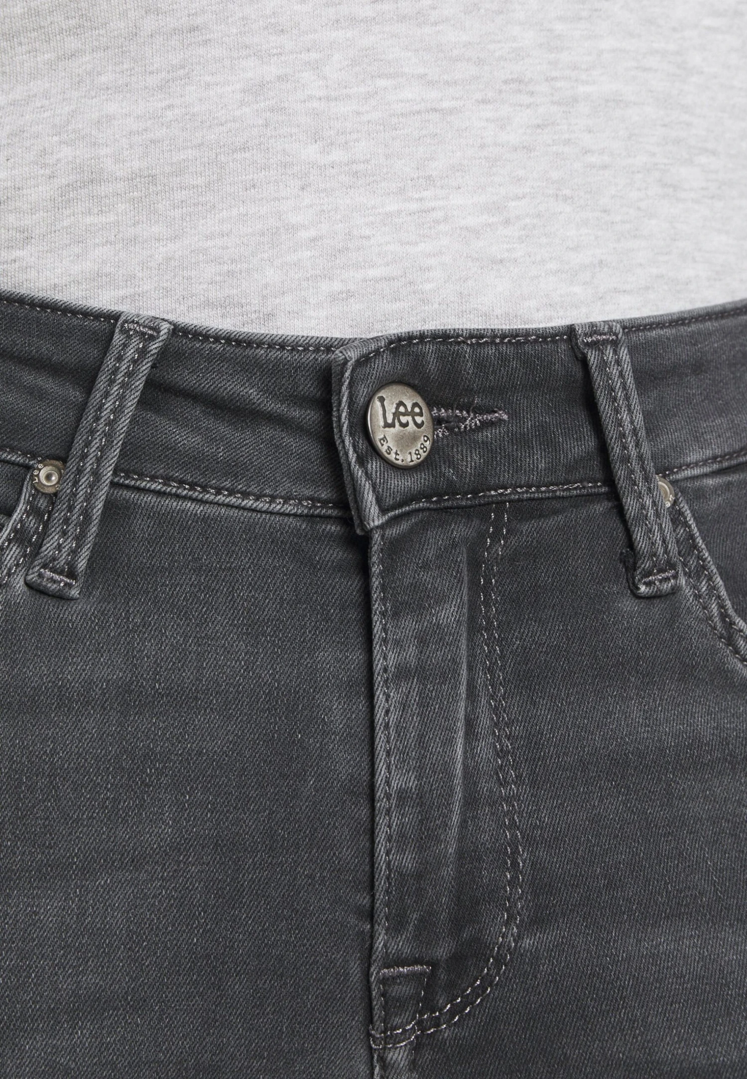 Lee Scarlett - Jeans Skinny - Washed Grey 8 Lee Scarlett - Jeans Skinny - Washed Grey – Image 6