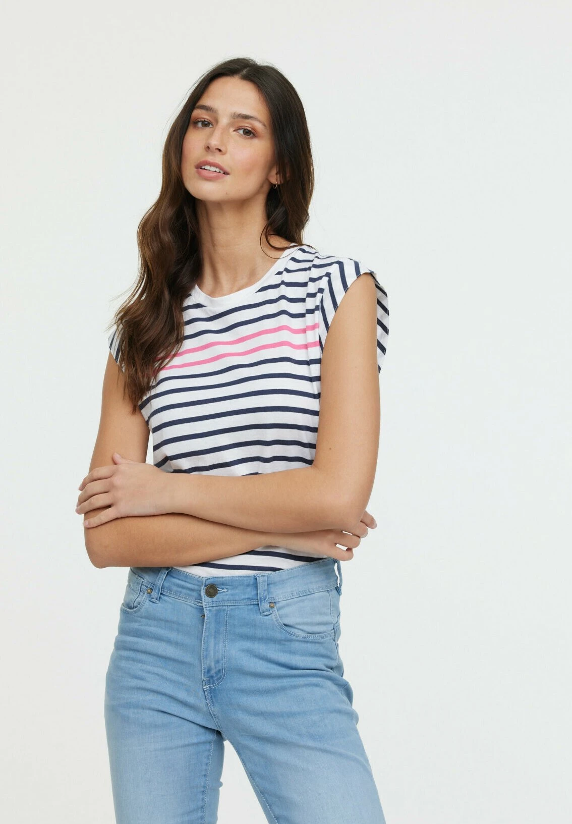 Lee Cooper Afa - T-Shirt Imprimé - Encre Et Fushia 6 Lee Cooper Afa - T-Shirt Imprimé - Encre Et Fushia – Image 4