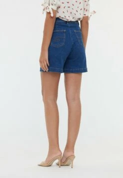 Lee Cooper Noke - Short En Jean - Medium Blue Stoned -Lee Boutique 855dfe645422434caa850b98f1f0a5a3