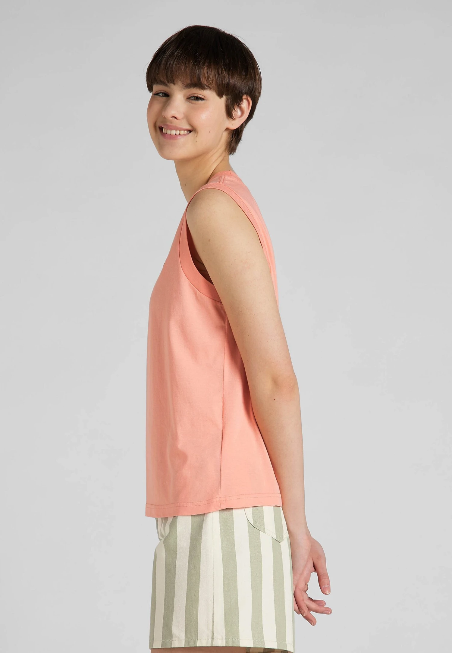 Lee Débardeur - Bright Coral 8 Lee Débardeur - Bright Coral – Image 6