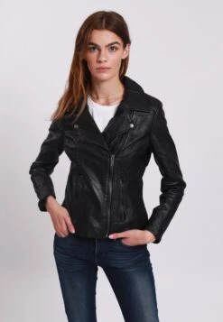Lee Cooper Berra - Veste En Cuir - Black