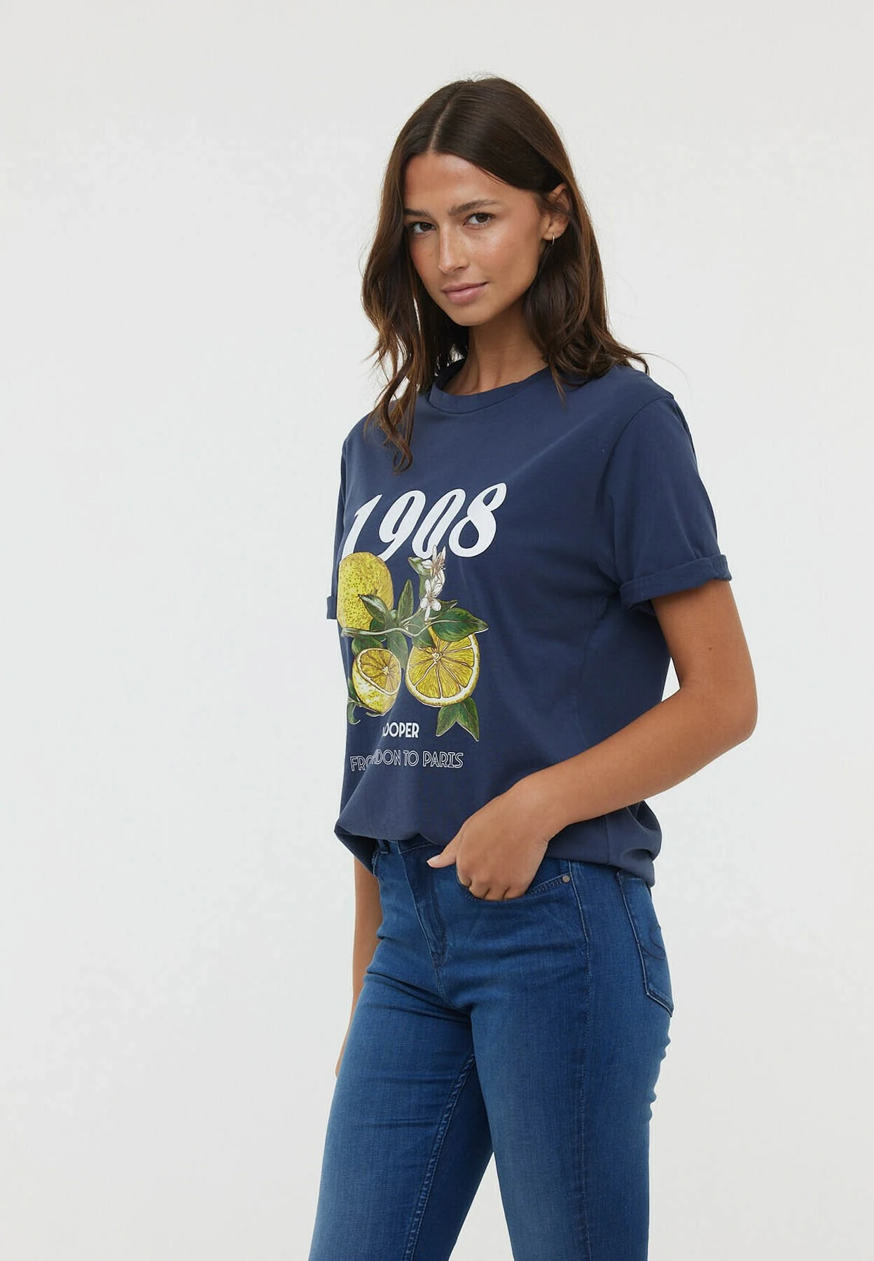 Lee Cooper Axis Mc - T-Shirt Imprimé - Navy 5 Lee Cooper Axis Mc - T-Shirt Imprimé - Navy – Image 3