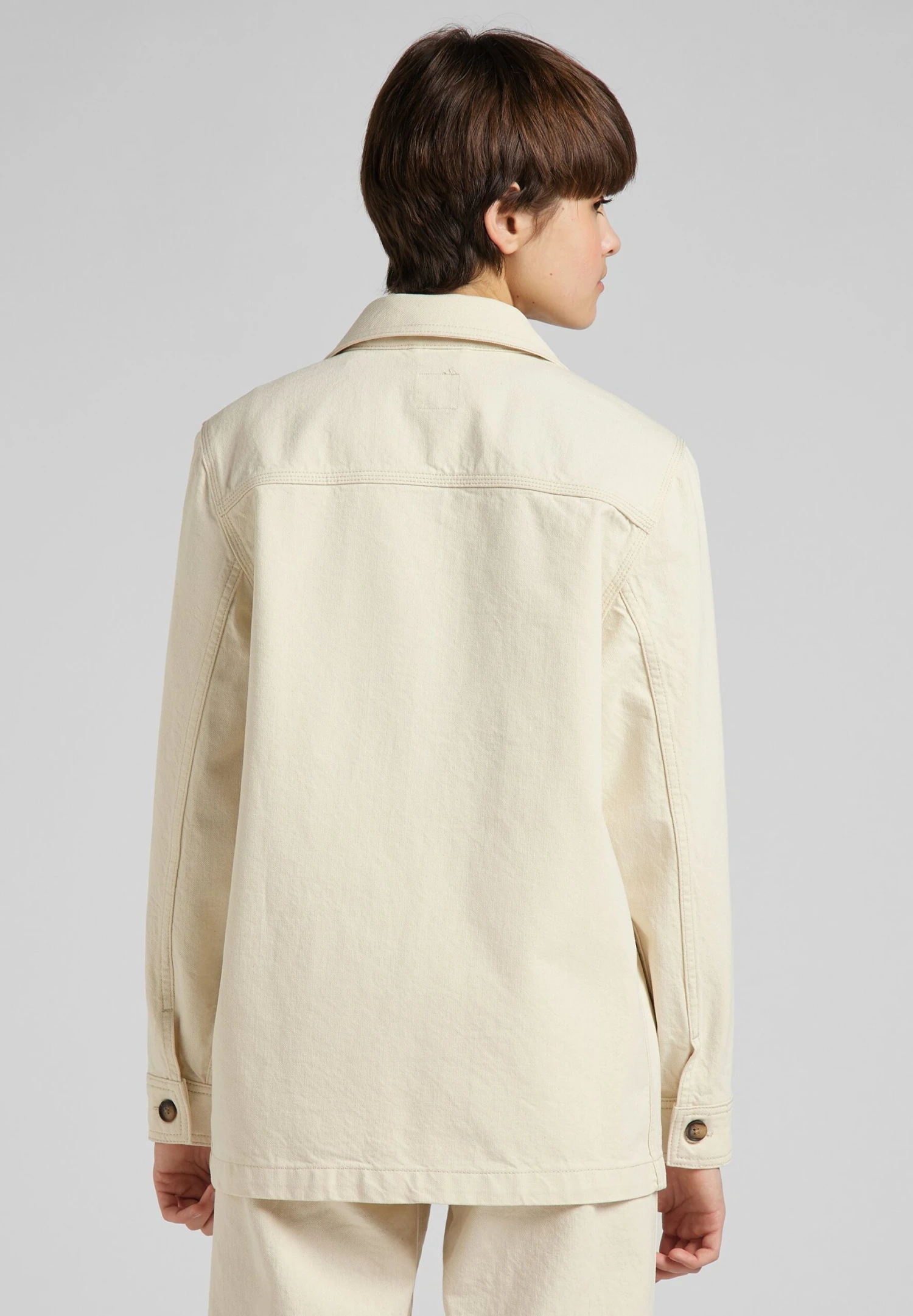 Lee Service - Veste En Jean - Ecru 5 Lee Service - Veste En Jean - Ecru – Image 3