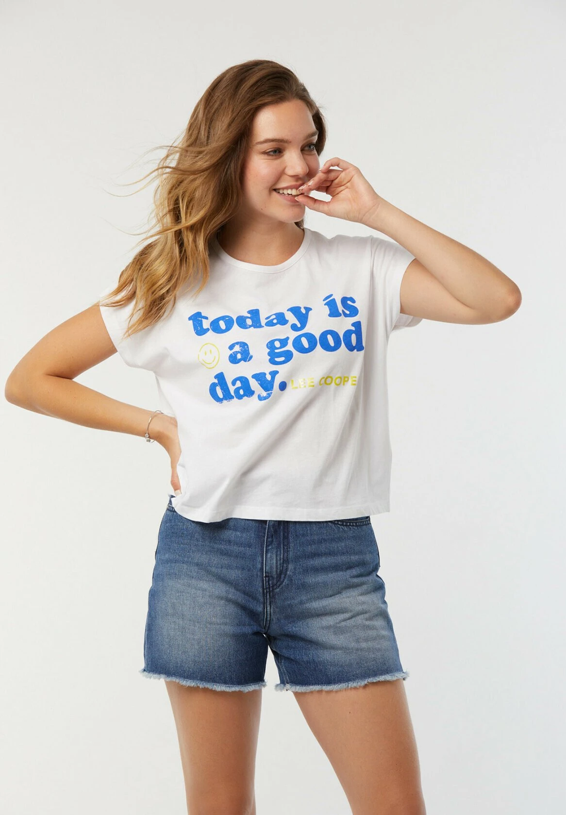 Lee Cooper Abania - T-Shirt Imprimé - Blanc 7 Lee Cooper Abania - T-Shirt Imprimé - Blanc – Image 5