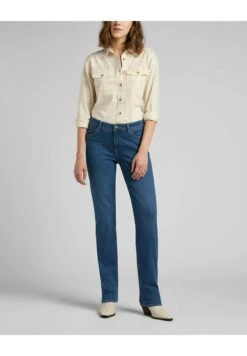 Lee Jean Droit - Blau Denim -Lee Boutique 8ccd7c427abf45ffa71260bf75c46678