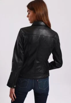 Lee Cooper Blandine - Veste En Cuir - Black -Lee Boutique 8f95287b79db438faadb38d681279411