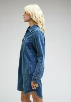 Lee Unionall - Robe En Jean - Hazy Indigo 10 Lee Unionall - Robe En Jean - Hazy Indigo -Lee Boutique 936f3695c15746d68a09d9daf27d2334