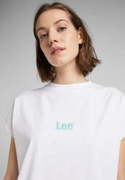 Lee Robe En Jersey - Bright White -Lee Boutique 95226c6dc8904eccadc6f180e41cd429