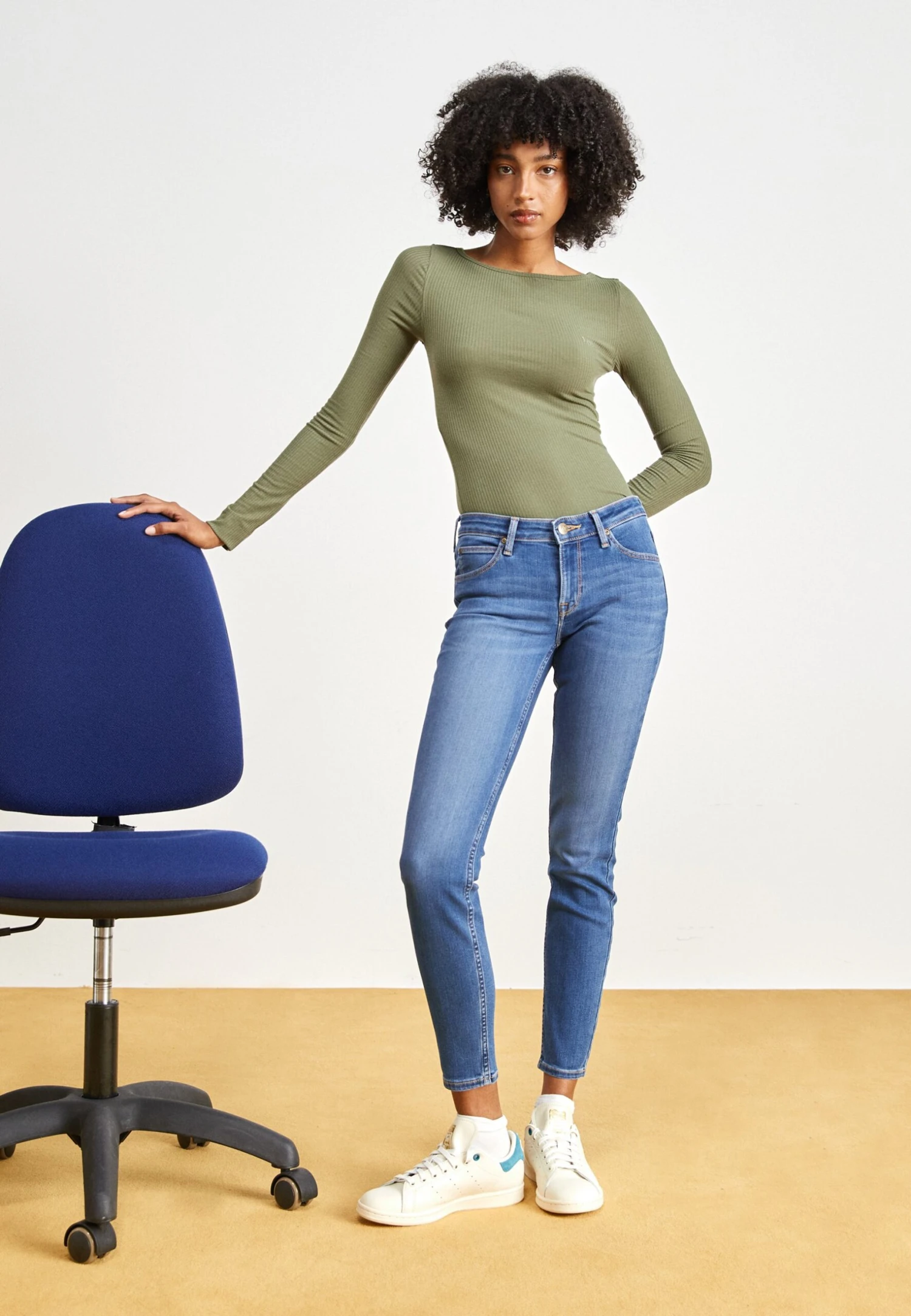 Lee Scarlett - Jeans Skinny - Stone Blue Denim 4 Lee Scarlett - Jeans Skinny - Stone Blue Denim – Image 2