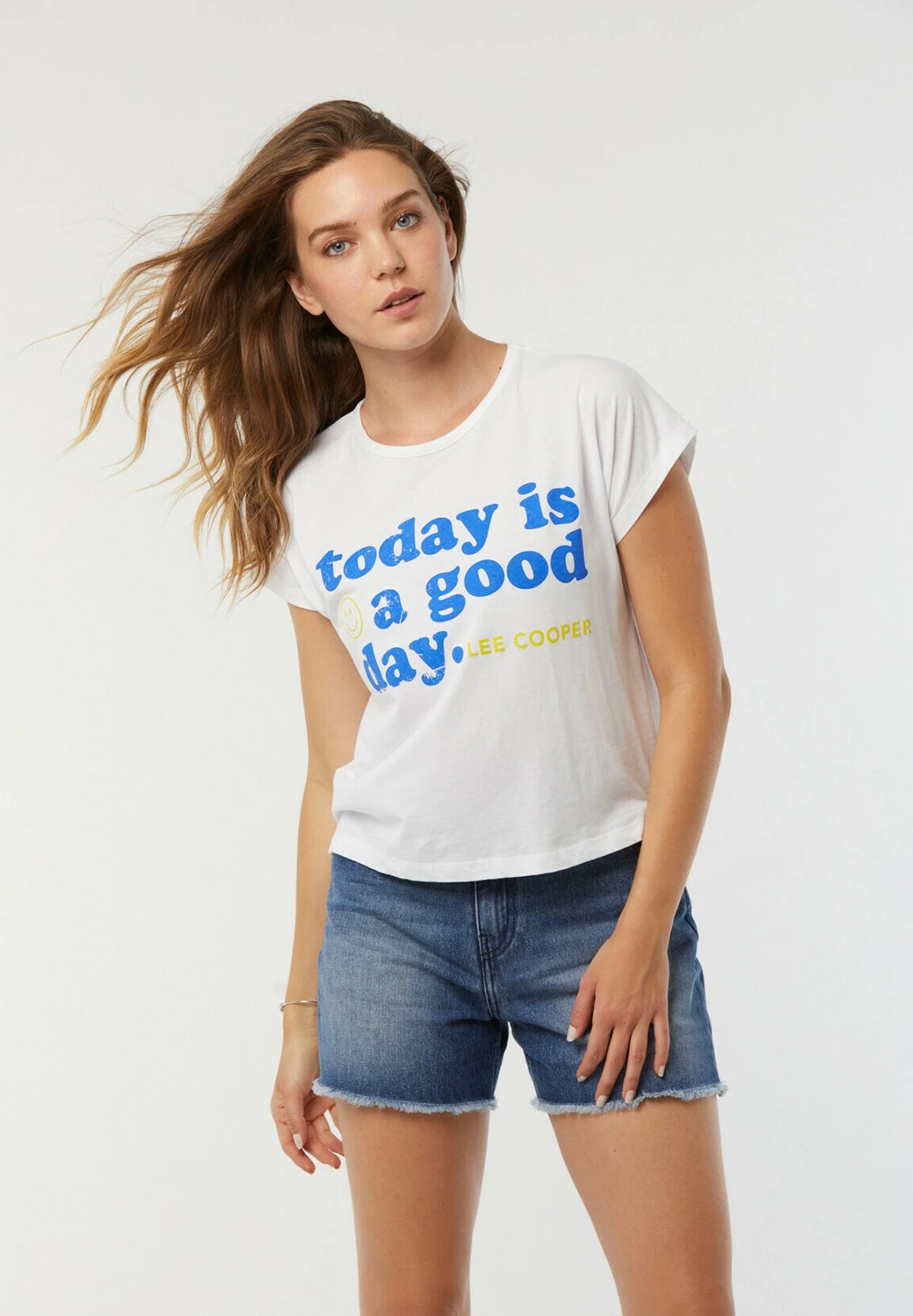 Lee Cooper Abania - T-Shirt Imprimé - Blanc 5 Lee Cooper Abania - T-Shirt Imprimé - Blanc – Image 3