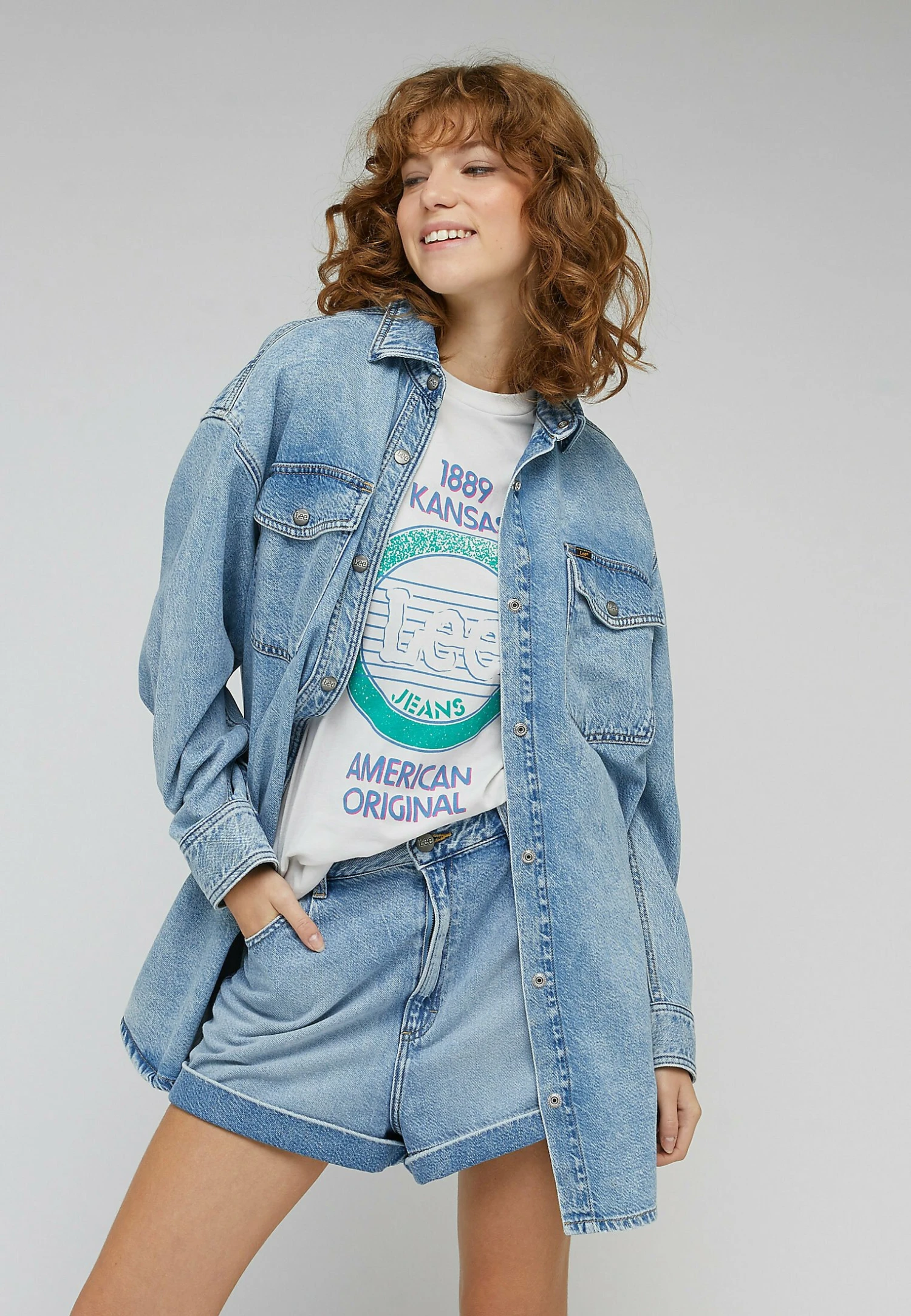 Lee Western - Chemisier - Frosted Blue 3 Lee Western - Chemisier - Frosted Blue