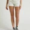 Lee Carol - Short En Jean - Marble White