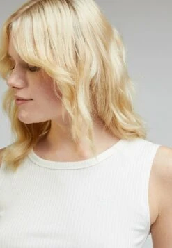 Lee Cropped Crew - Débardeur - Ecru -Lee Boutique b125938b5a45473485f8439140003712