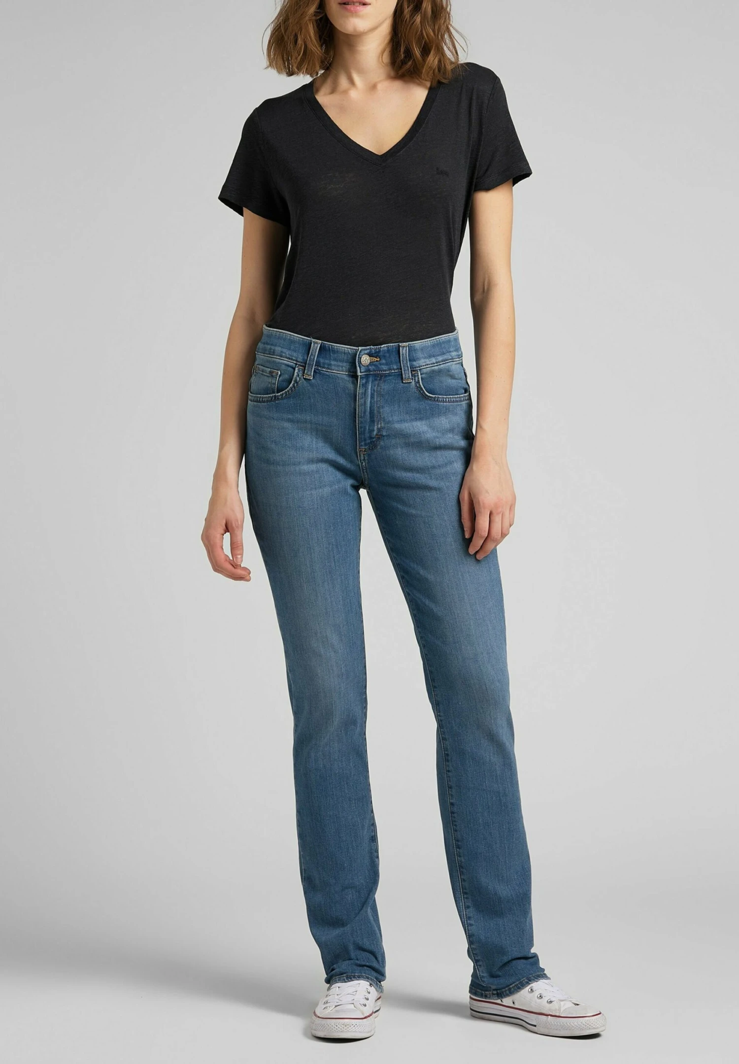 Lee Jean Droit - Hellblau 4 Lee Jean Droit - Hellblau – Image 2