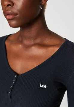 Lee Henley - T-Shirt À Manches Longues - Unionall Black -Lee Boutique b96d80dd17a543e59b9cf51f3fa1a1b4