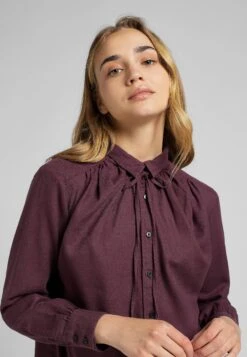 Lee Tie Neck - Chemisier - Boysenberry -Lee Boutique bc1049bd53b54e6f89b25d6dc92f8601