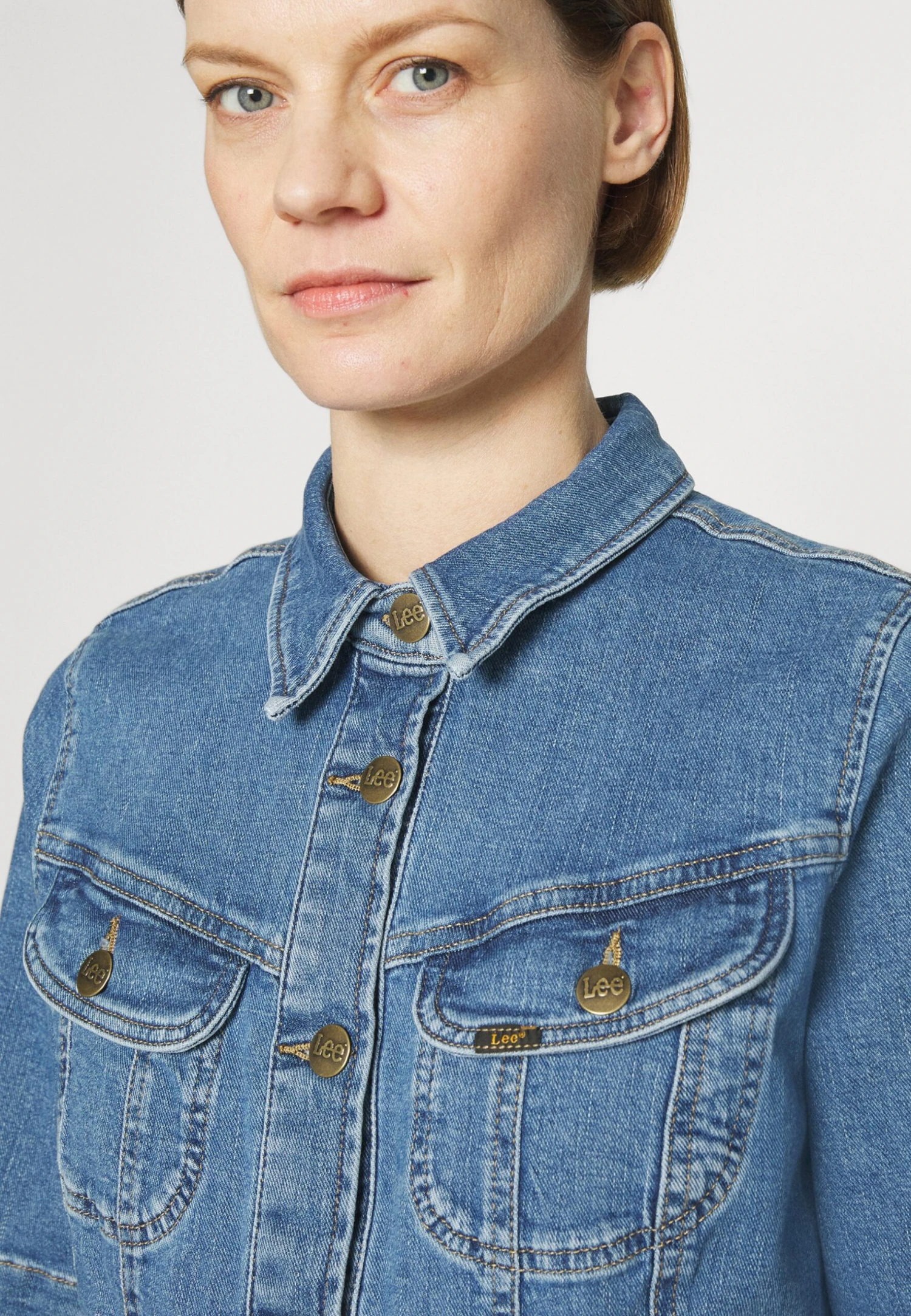 Lee Rider Shirt Dress - Robe En Jean - Majestic Wave 10 Lee Rider Shirt Dress - Robe En Jean - Majestic Wave – Image 8