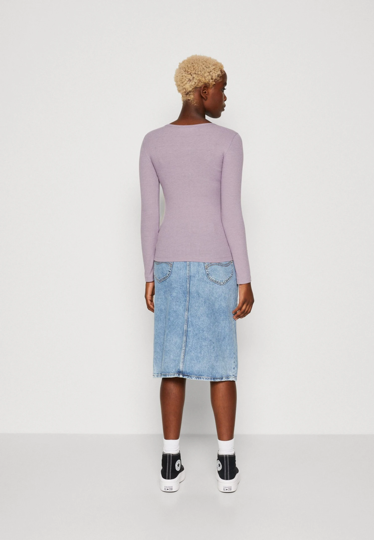 Lee Henley - T-Shirt À Manches Longues - Jazzy Purple 5 Lee Henley - T-Shirt À Manches Longues - Jazzy Purple – Image 3