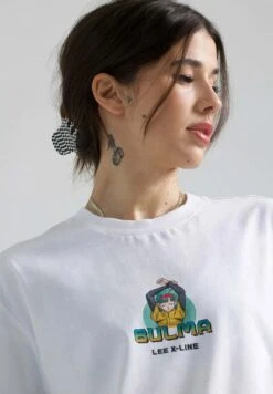 Lee Dragon Ball Z Videl Graphic Tee - T-Shirt Imprimé - White -Lee Boutique c213f793fdbd430fab44d79fe002ec7c