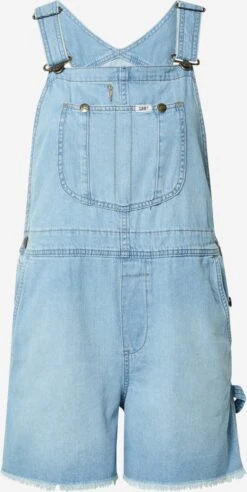 Lee Salopettes Regular Salopette En Jean Legendary Femme Bleu Clair