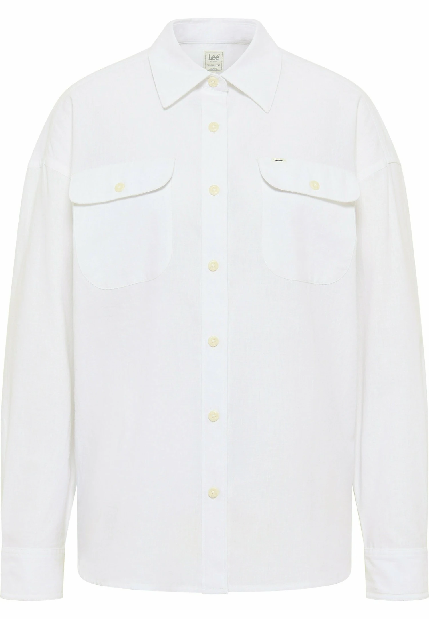 Lee Frontier - Chemisier - Bright White 7 Lee Frontier - Chemisier - Bright White – Image 5