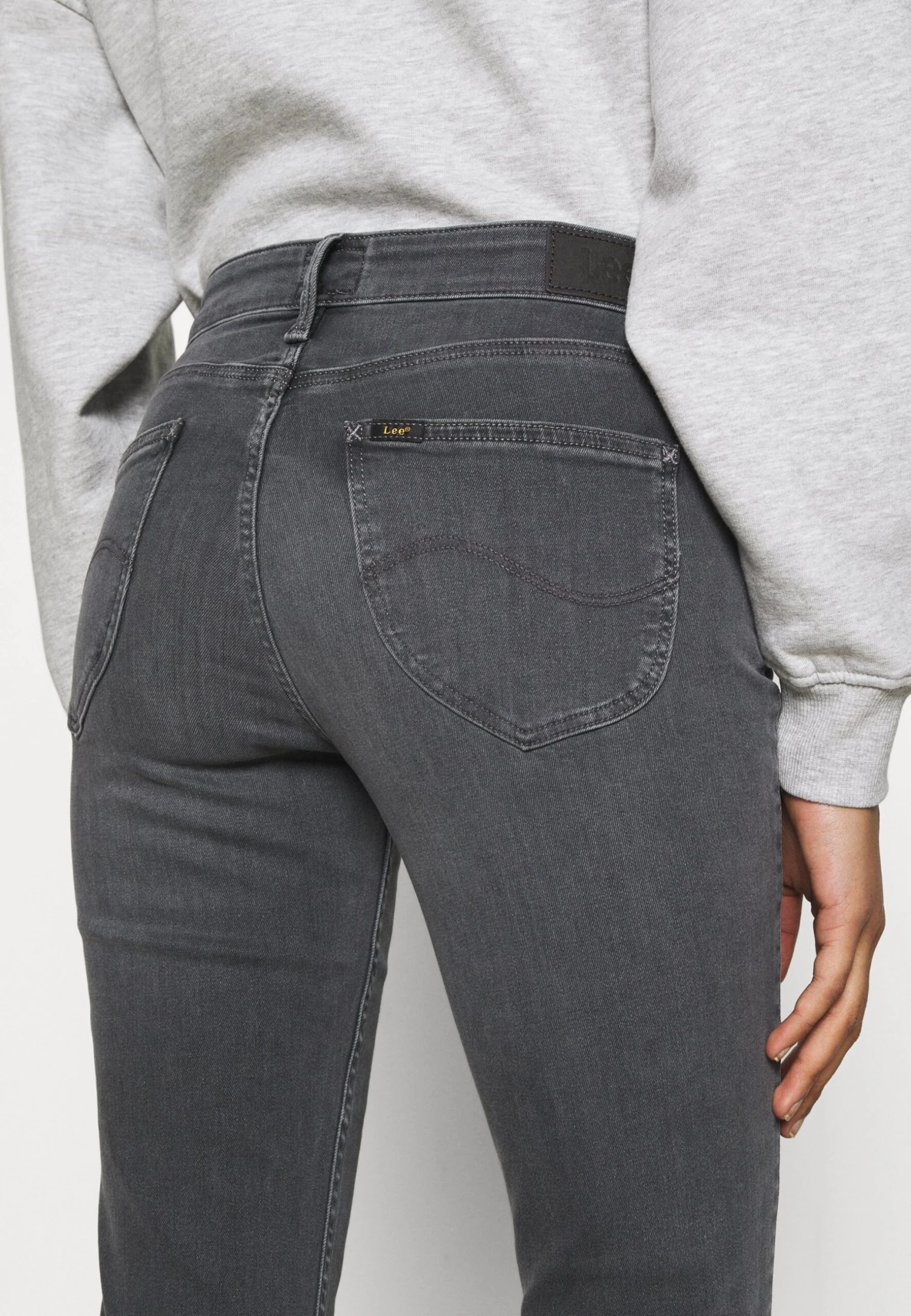 Lee Scarlett - Jeans Skinny - Washed Grey 6 Lee Scarlett - Jeans Skinny - Washed Grey – Image 4