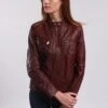 Lee Cooper Bethanie - Veste En Cuir - Oxblood 2 Lee Cooper Bethanie - Veste En Cuir - Oxblood -Lee Boutique ca1067f9d74a45bab8cab518deb93b41