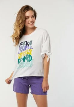 Lee Cooper Aji - T-Shirt Imprimé - Blanc -Lee Boutique ca734a7158ab4b8a8d9823cf2965b884