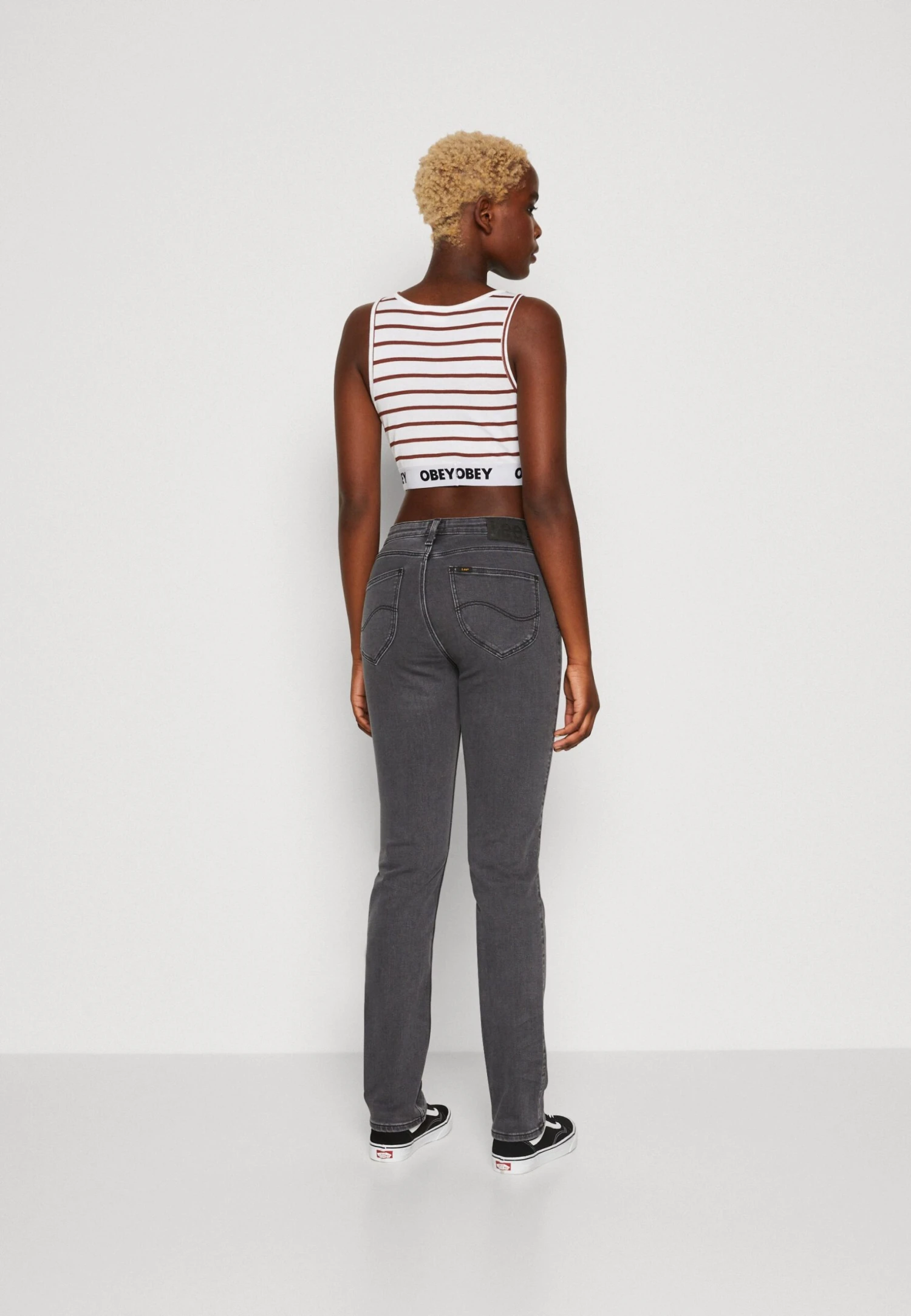 Lee Marion Straight - Jean Droit - Moody Grey 5 Lee Marion Straight - Jean Droit - Moody Grey – Image 3