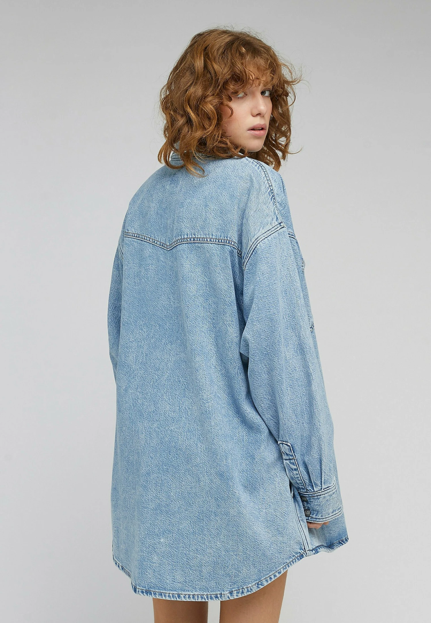 Lee Western - Chemisier - Frosted Blue 4 Lee Western - Chemisier - Frosted Blue – Image 2