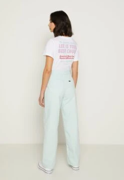 Lee Wide Leg Long - Jean Boyfriend - Turqoise -Lee Boutique d2c1b50659fd45fe90c86fb239fcfe91