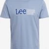 Lee T-shirts T-Shirt Homme Bleu-gris / Bleu Foncé -Lee Boutique d315c9439b4758c074b894c6053ab473