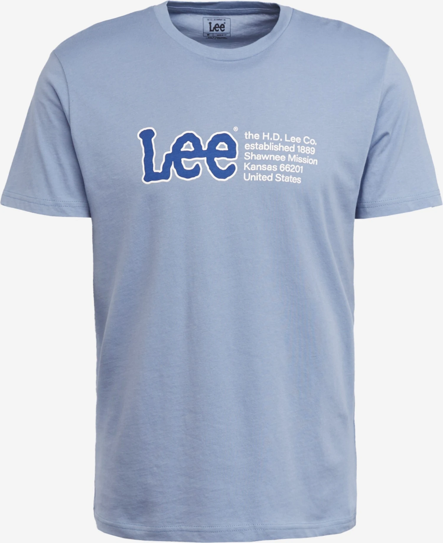 Lee T-shirts T-Shirt Homme Bleu-gris / Bleu Foncé 3 Lee T-shirts T-Shirt Homme Bleu-gris / Bleu Foncé