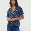 Lee Cooper Disia Mc - Blouse - Navy -Lee Boutique da051285b4664a19b74e5f8032e01372