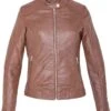 Lee Cooper Veste En Cuir - Cognac -Lee Boutique daaa87d3c881410bbf13533efd1a43f1