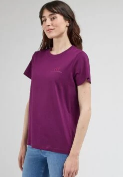 Lee Small Logo Tee - T-Shirt Imprimé - Foxy Violet -Lee Boutique dac711c1a5f841a1b96733c0f3807fb6