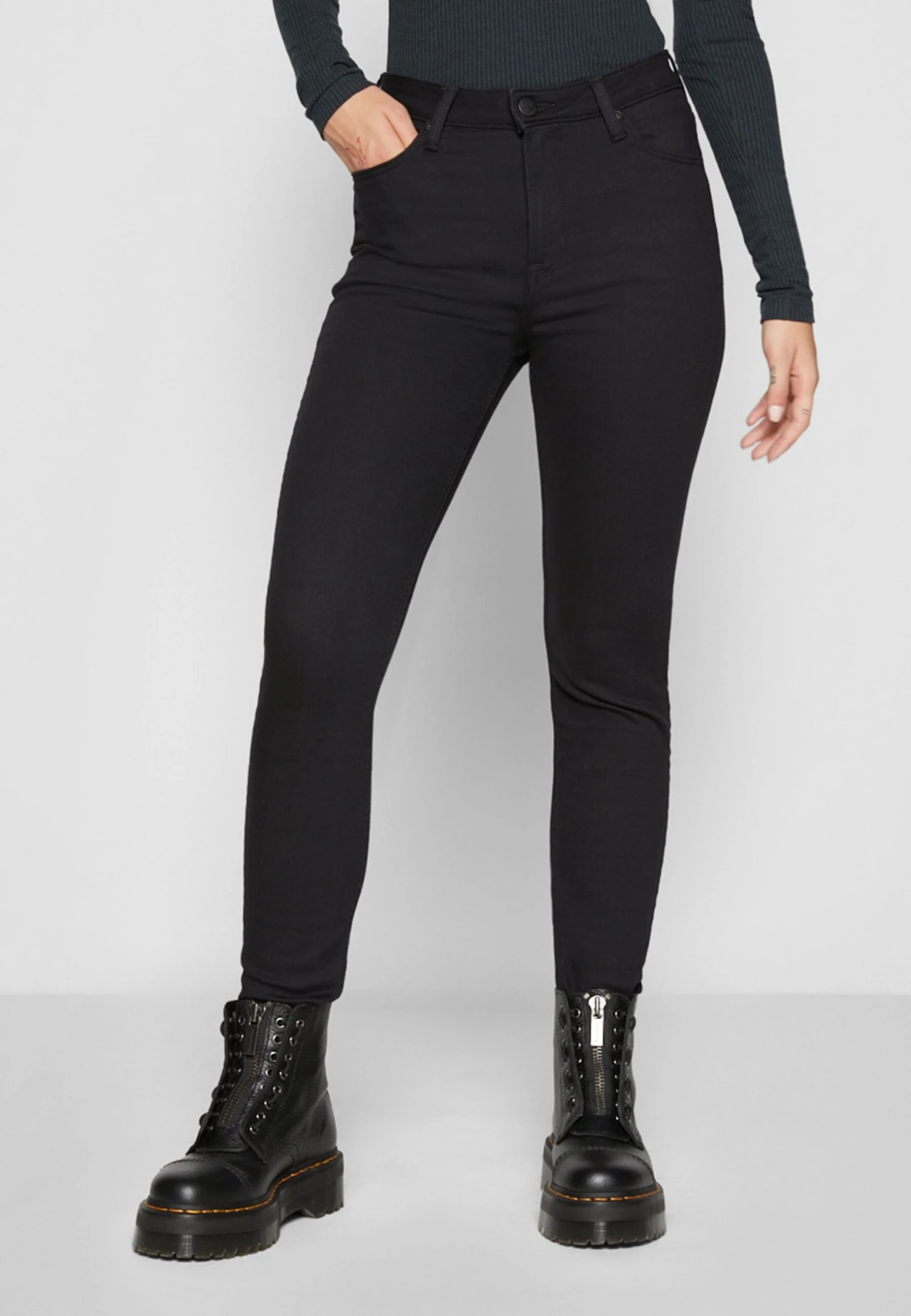 Lee Scarlett High - Jeans Skinny - Black Rinse 5 Lee Scarlett High - Jeans Skinny - Black Rinse – Image 3