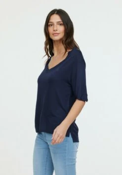 Lee Cooper Adouna M - T-Shirt Basique - Navy -Lee Boutique debc6de693444349ab9f64d62b236466