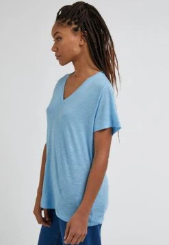 Lee V Neck Tee - T-Shirt Basique - Shasta Blue 10 Lee V Neck Tee - T-Shirt Basique - Shasta Blue -Lee Boutique e3332621f08c4319bc0fcb29707bb398