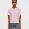 Lee Shrunken Graphic Tee - T-Shirt Imprimé - Plum -Lee Boutique e91799c7096e4949a88d1290b7987586