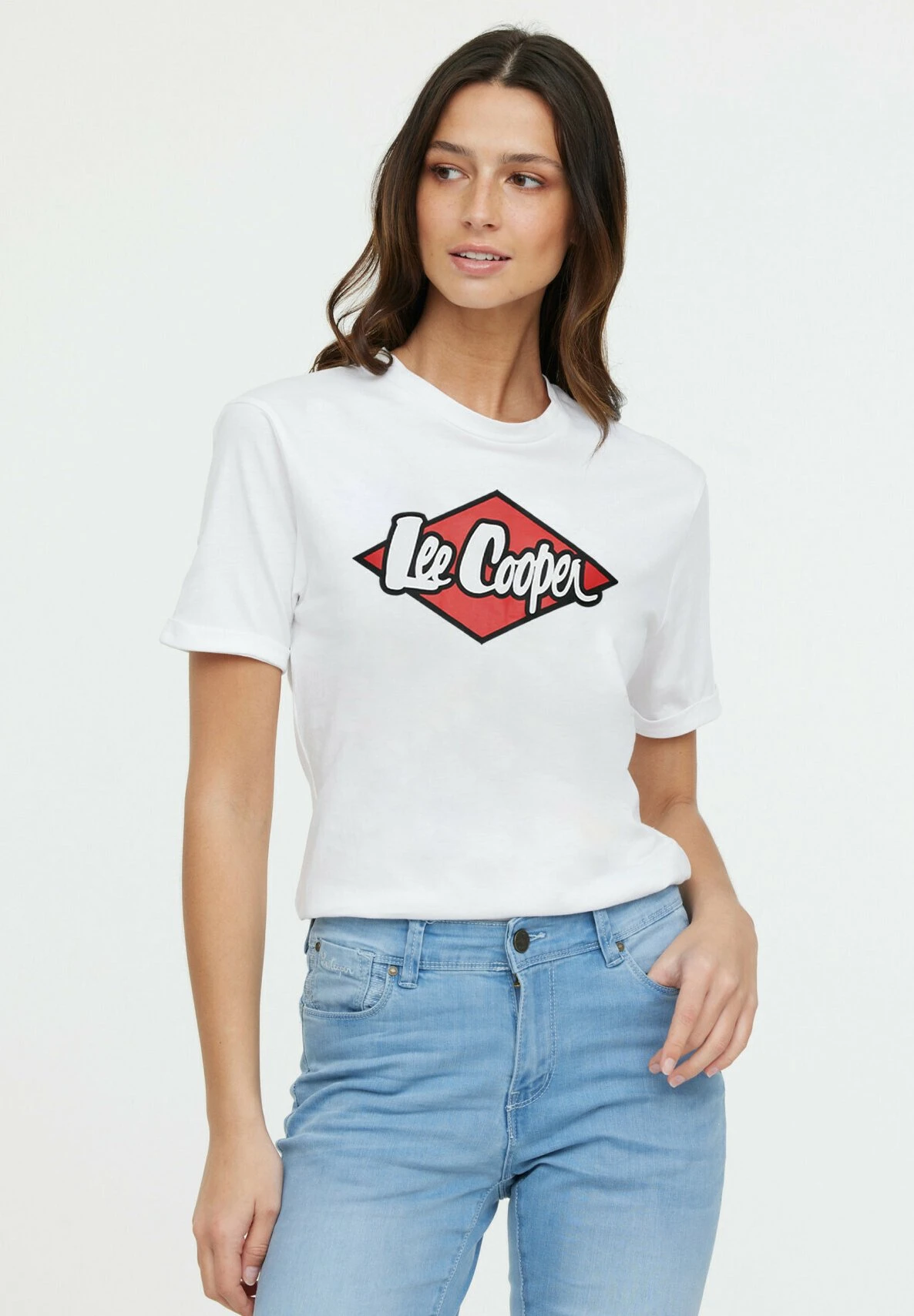Lee Cooper Adrielle - T-Shirt Imprimé - Blanc 3 Lee Cooper Adrielle - T-Shirt Imprimé - Blanc