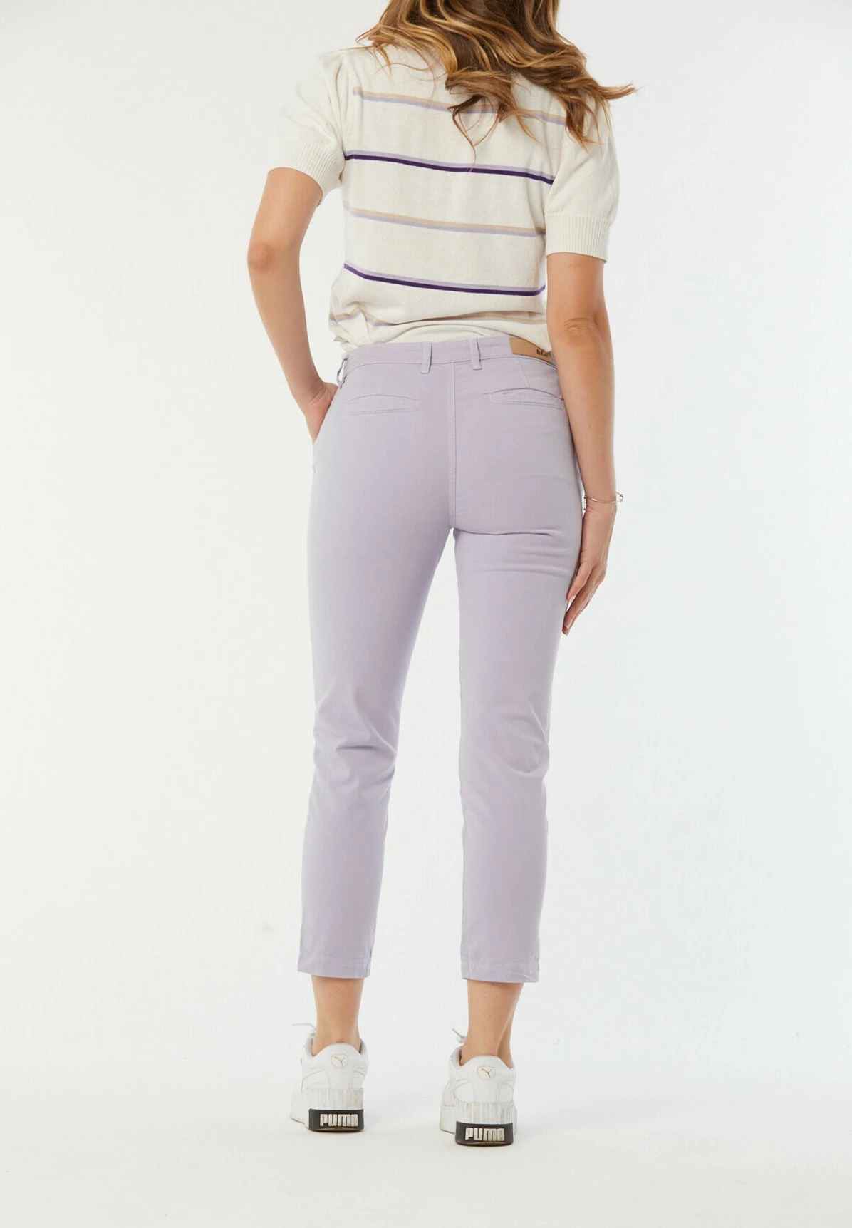 Lee Cooper Jemila - Pantalon Classique - Mauve 4 Lee Cooper Jemila - Pantalon Classique - Mauve – Image 2